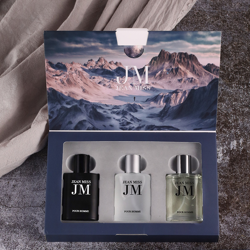 Perfume Fragrance Bottle - 3 Pcs Men Eau de Toilette