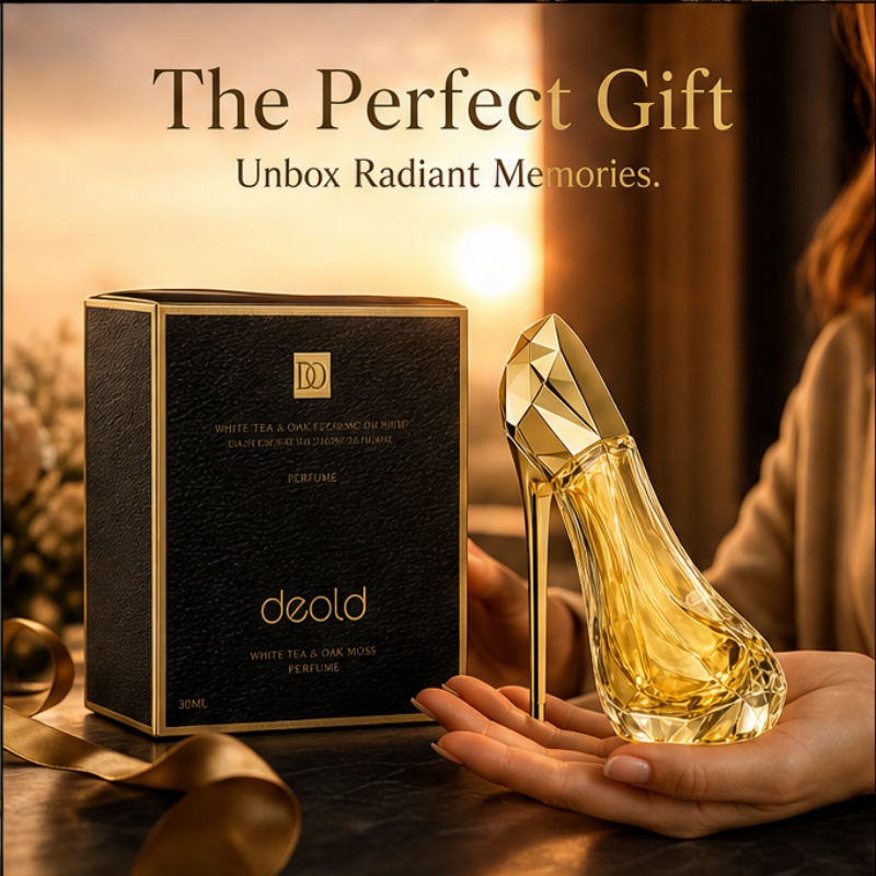 Luxurious golden high-heeled s - Perfume Fragrance Bottle ulasan dan harga