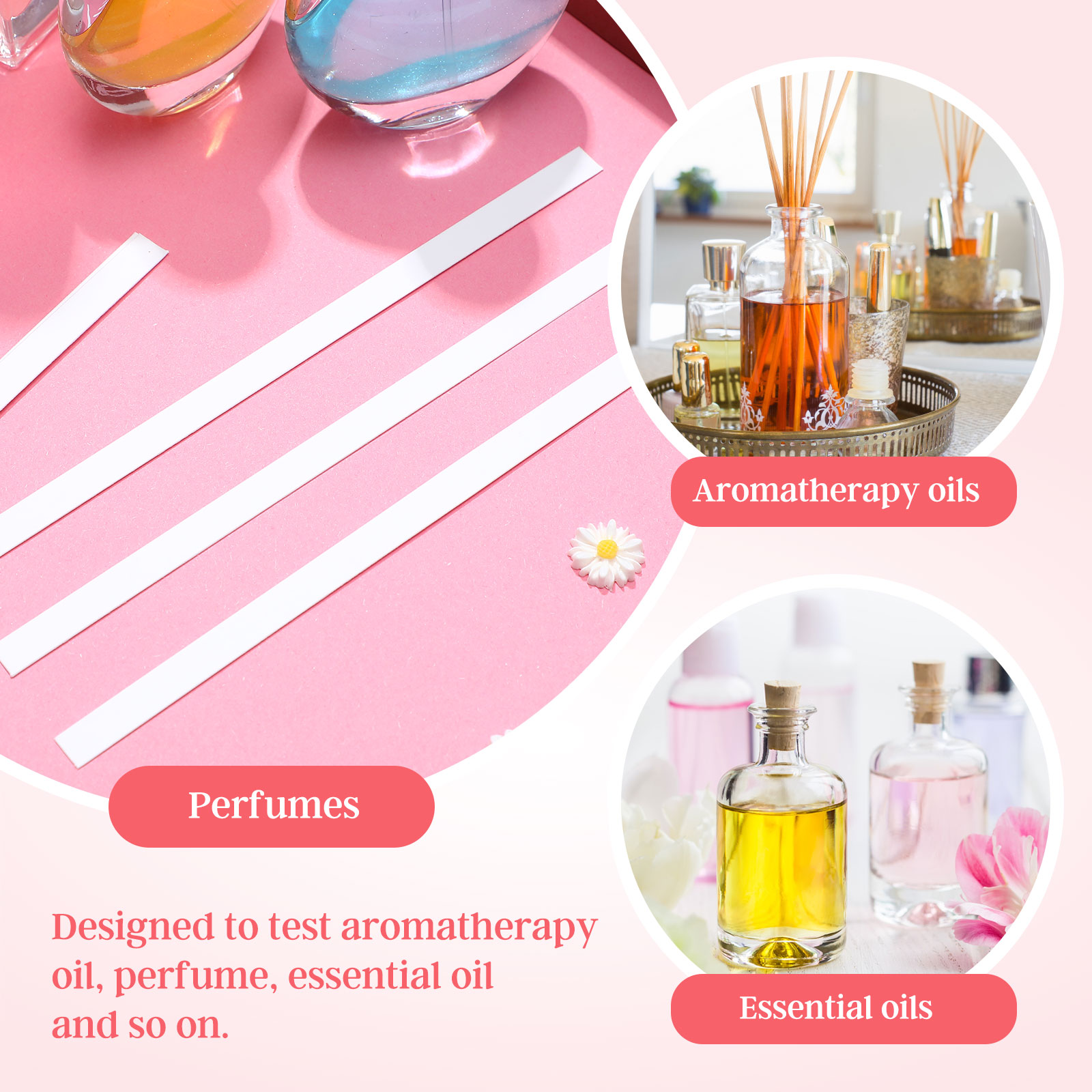 500Pcs White Outfit Scented St - Perfume Fragrance Base ulasan dan harga