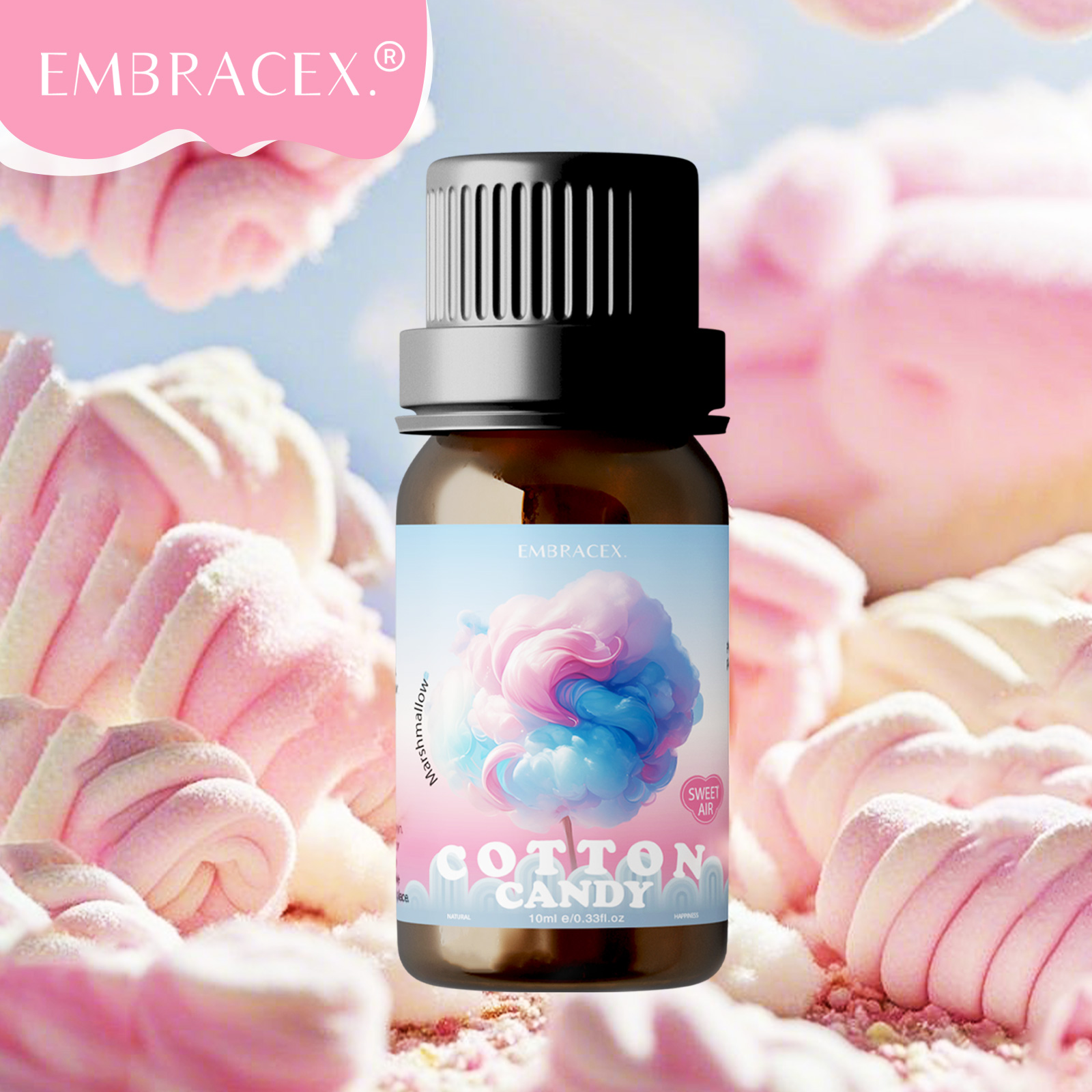 10ml Marshmallow/Cotton Candy  - Perfume Fragrance Essence ulasan dan harga