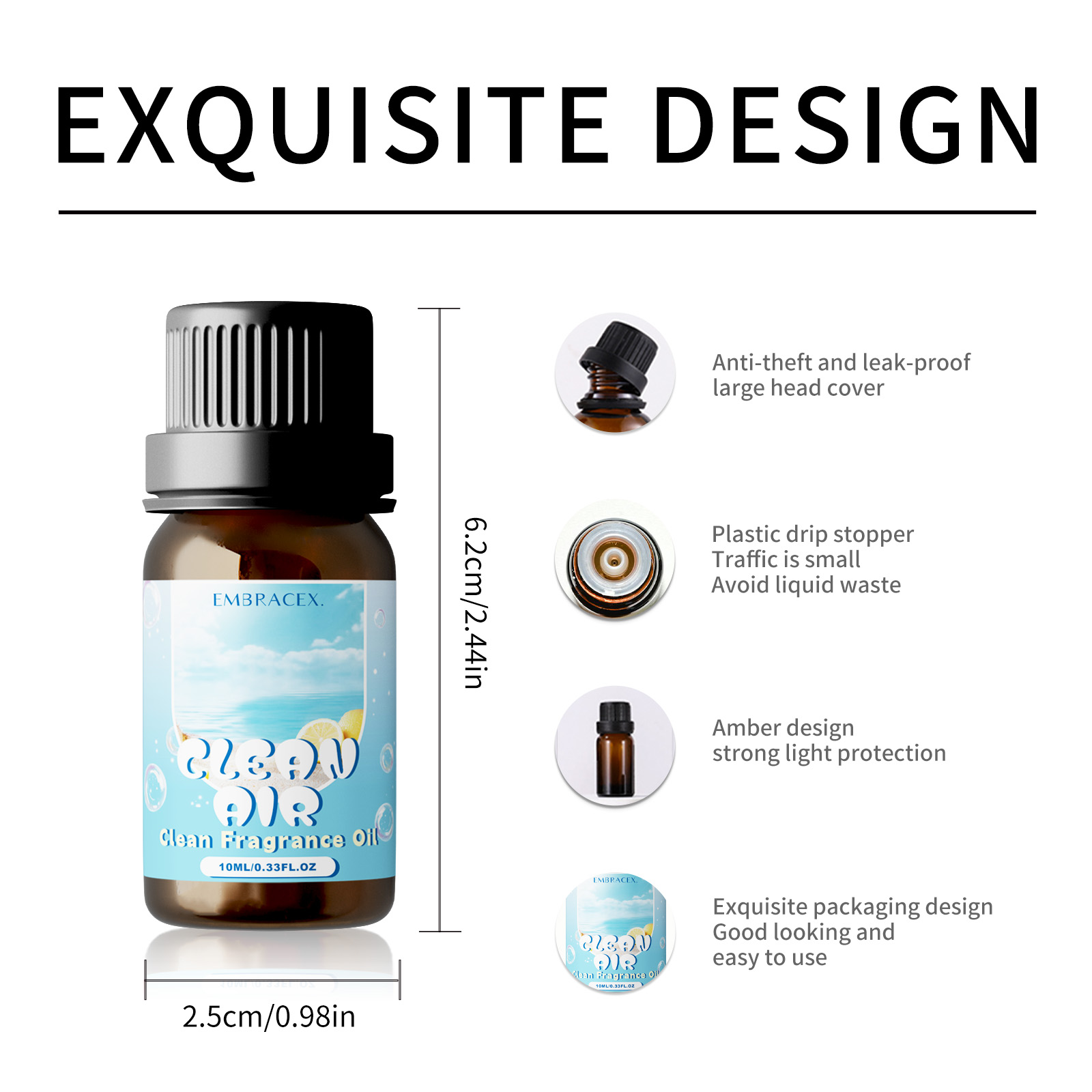 10ml Clean Air Essential Oil L - Perfume Fragrance Essence ulasan dan harga