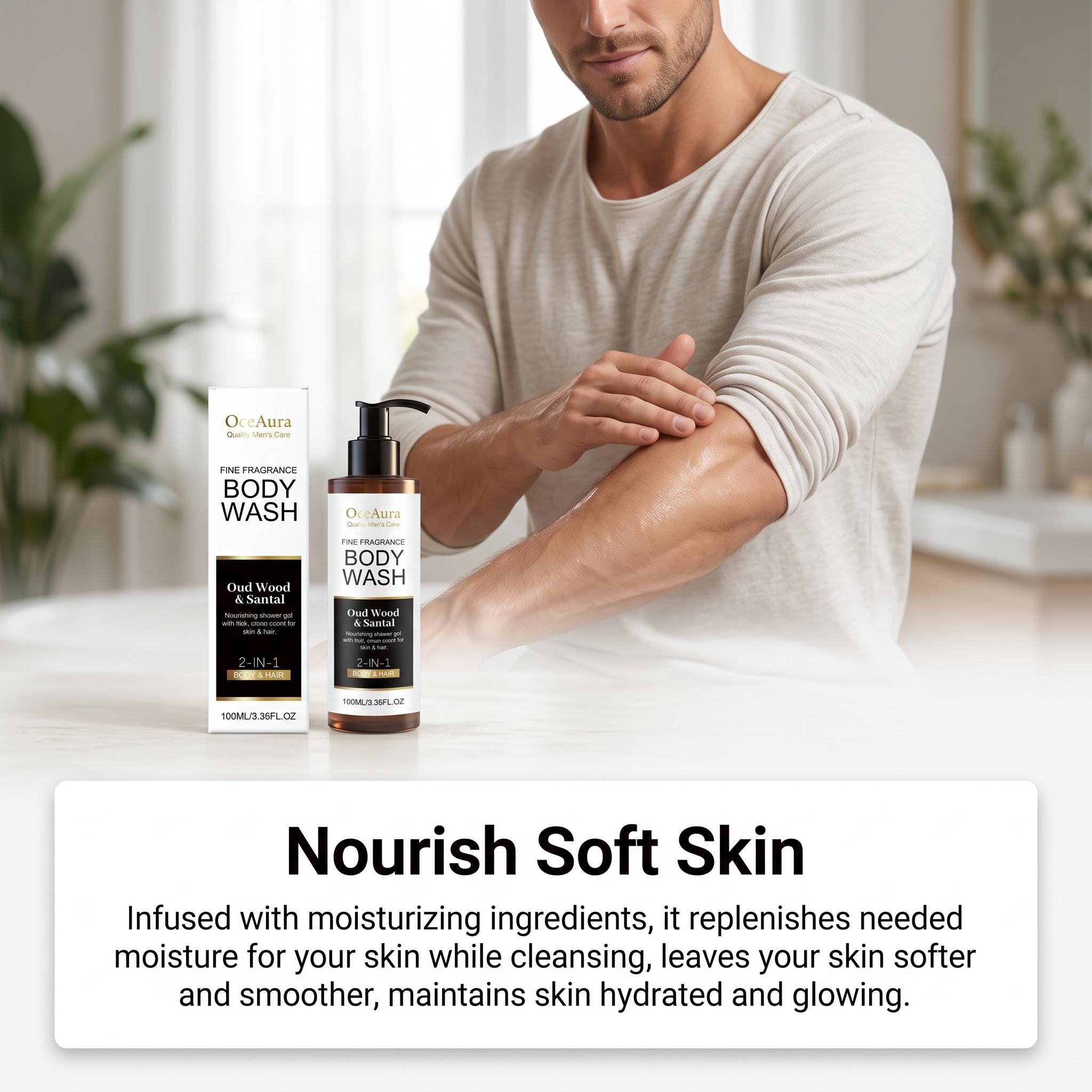 OceAura Sandalwood Body Wash F - Perfume Fragrance One ulasan dan harga