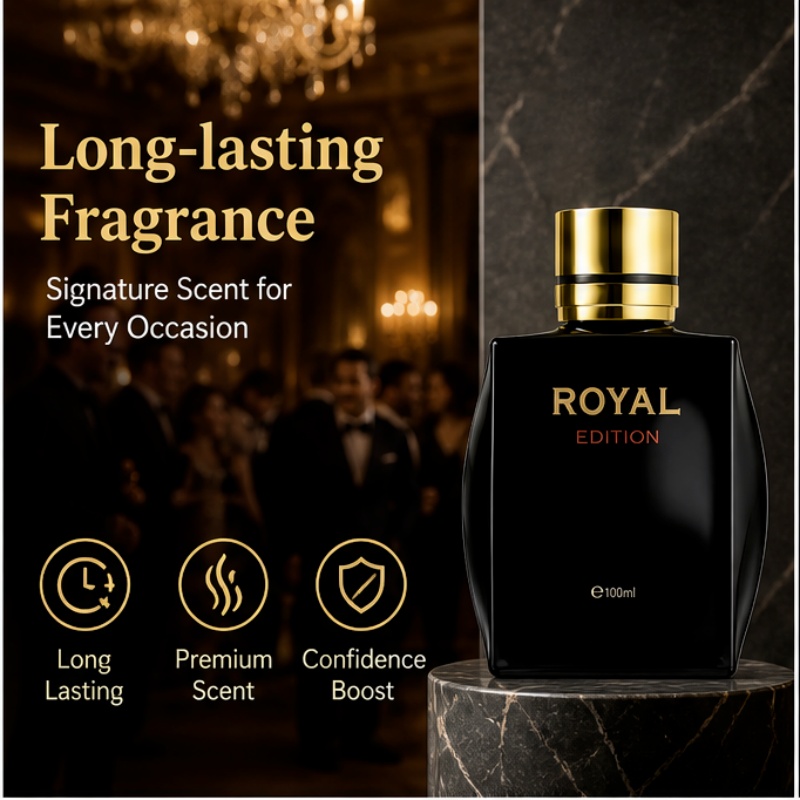 Best-selling men's perfume Roy - Perfume Fragrance Bottle ulasan dan harga