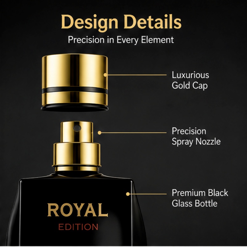 Best-selling men's perfume Roy - Perfume Fragrance Bottle ulasan dan harga