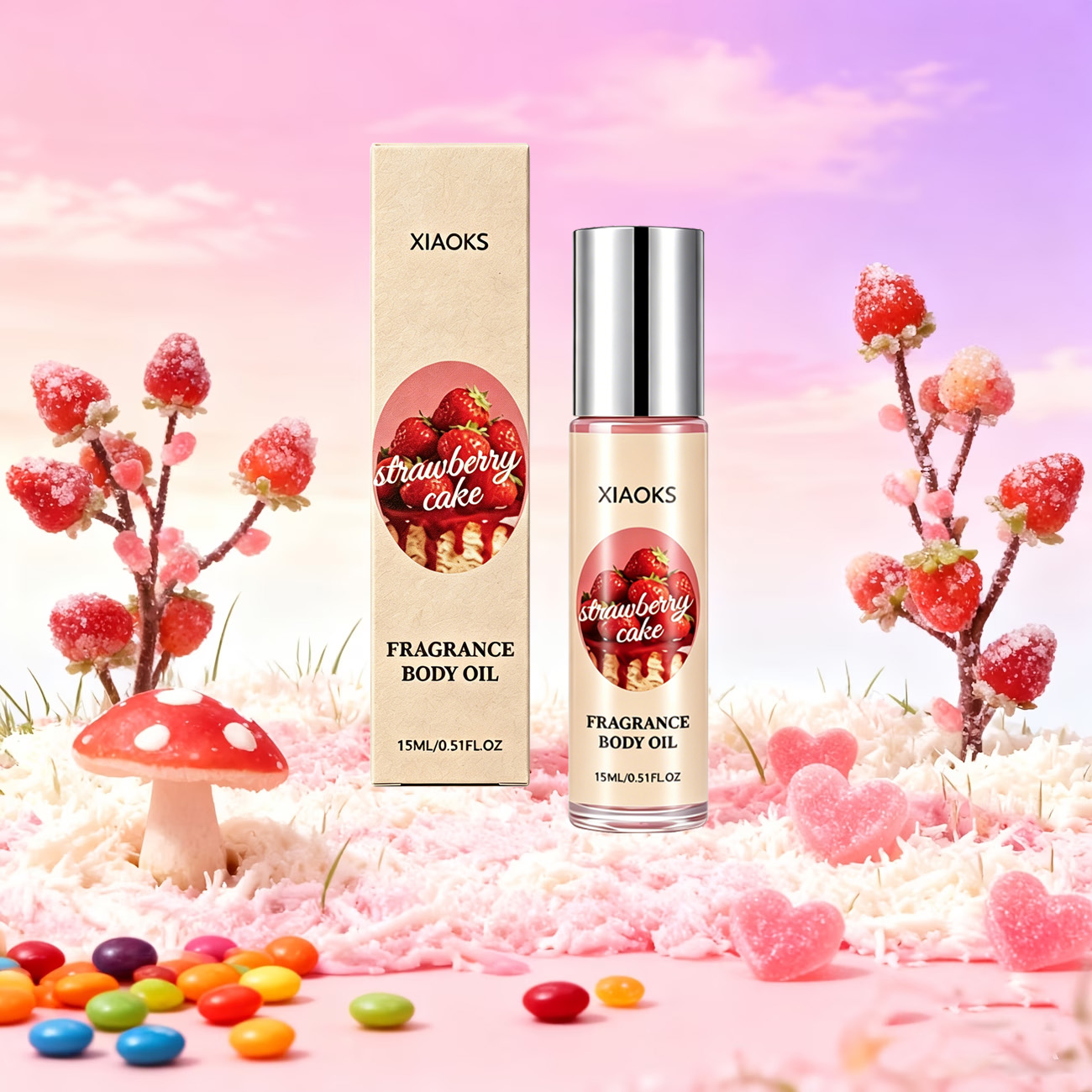 1 Bottle of Strawberry Cake Sw - Perfume Fragrance Bottle ulasan dan harga