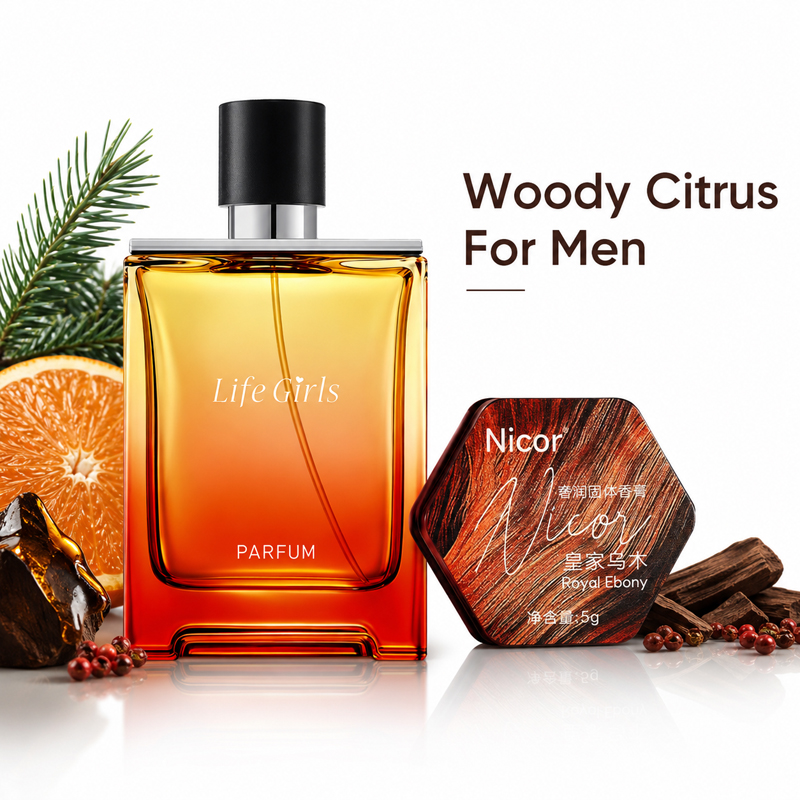 Men's Woody Citrus Perfume Set - Perfume Royal Fragrance ulasan dan harga