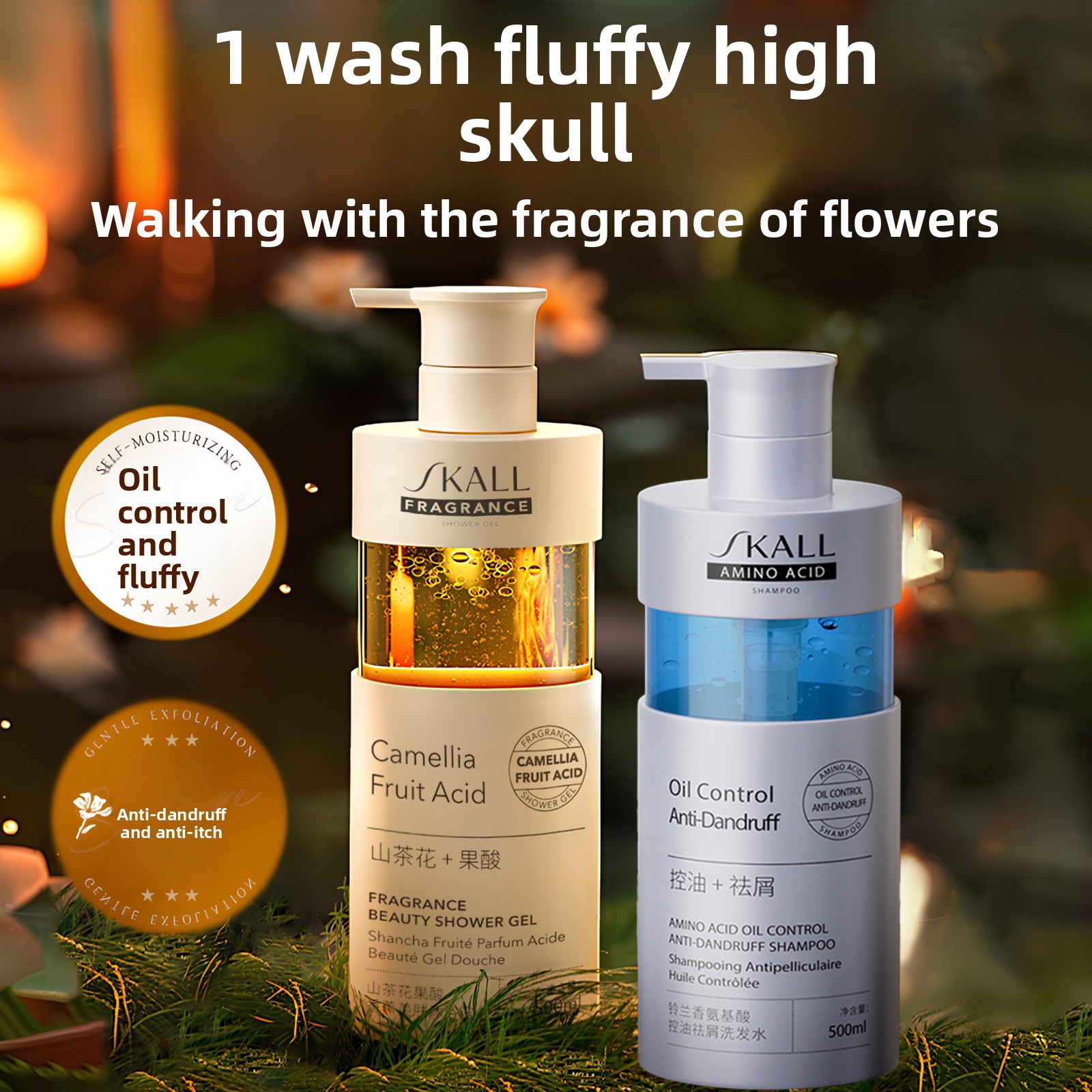 Amino Acid Shampoo Camellia Fr - Perfume Fragrance Shampoo ulasan dan harga