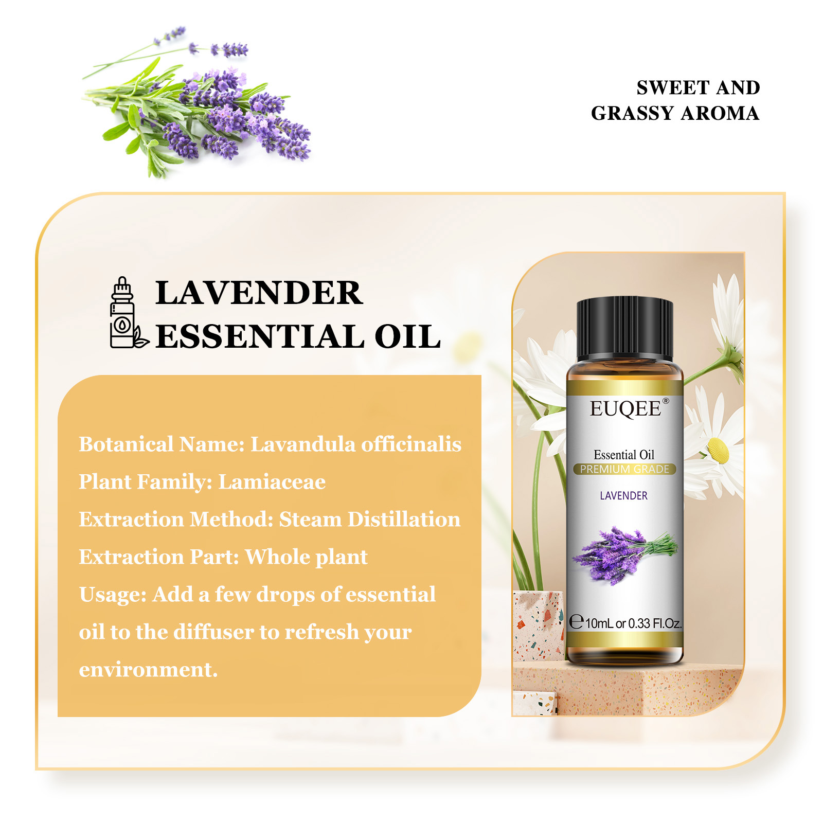 EUQEE 10ml Pure Natural Essent - Perfume Fragrance Essence ulasan dan harga